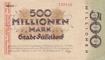 Germany 500 millionen Mark - City of Dusseldorf - Reihe I - 1923