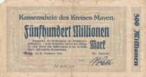 Germany 500 millionen Mark - State of Mayen - 1923 - Number 001448