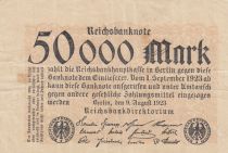 Germany 50000 Mark - Reichbanknote - 1923 - P.99