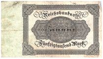 Germany 50000 Mark Burgermaster Brauweiler - 1922 Serial A