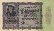 Germany 50000 Mark Burgermaster Brauweiler - 1922 Serial C.04