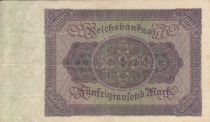 Germany 50000 Mark Burgermaster Brauweiler - 1922 Serial C.04