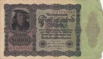 Germany 50000 Mark Burgermaster Brauweiler - 1922 Serial C.11