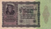 Germany 50000 Mark Burgermaster Brauweiler - 1922 Serial C.14