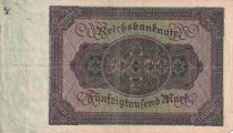 Germany 50000 Mark Burgermaster Brauweiler - 1922 Serial C.14