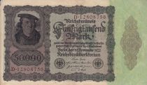 Germany 50000 Mark Burgermaster Brauweiler - 1922 Serial D.12