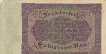 Germany 50000 Mark Burgermaster Brauweiler - 1922 Serial E.12