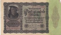 Germany 50000 Mark Burgermaster Brauweiler - 1922 Serial E.12