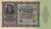 Germany 50000 Mark Burgermaster Brauweiler - 1922 Serial E.14