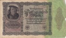 Germany 50000 Mark Burgermaster Brauweiler - 1922 Serial E.14