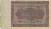 Germany 50000 Mark Burgermaster Brauweiler - 1922 Serial E.14