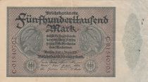 Germany 500000 Mark - Man with Jacobite cap - 1923 - Serial C - P.88b