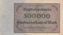 Germany 500000 Mark - Man with Jacobite cap - 1923 - Serial C - P.88b