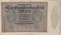 Germany 500000 Mark - Man with Jacobite cap - 1923 - Serial H.16