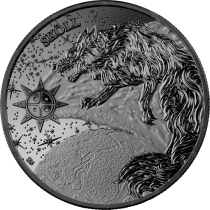 Germany Sköll - 5 Marks Silver Ruthénium Germania 2024 (Ragnarök)