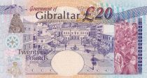 Gibraltar 20 Pounds Elisabeth II - Millenium issue - 2000