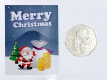 Gibraltar 50 Pence GIBRALTAR 1989 - Merry Christmas