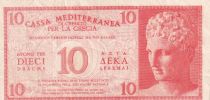 Grèce 10 Drachms - Cassa Mediterranea - 1941 1941