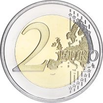 Grèce 2 Euros Commémo. GRECE 2019 - 150 ans de la mort d\'Andréas Kalvos - Poète Grec