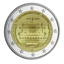 Grèce 50 ans de la restauration de la Démocratie - 2 Euros Commémo. UNC 2024