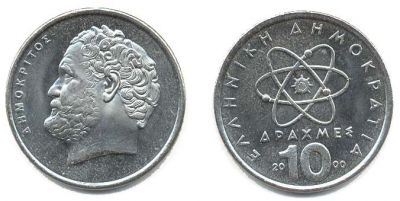 Coin Greece 10 Drachmai