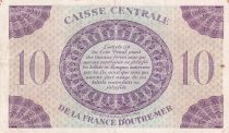 Guadeloupe 10 Francs - Marianne - Croix de Lorraine - 1944 - Série GE 910.933