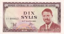 Guinea 10 Sylis - P. Lumumba, Bananas harvest - 1960