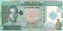 Guinea 10000 Francs -  50 years of the Guinean currency - 2010