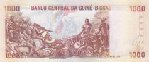 Guinée Bissau 1000 Pesos - Amilcar Cabral - Tableau Apothéose du Triumph - 01-03-1993 - Série DD