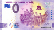 Guyane Française Billet 0 euro Souvenir - Accession au trône de Napoléon - France 2020