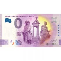 Guyane Française Billet 0 euro Souvenir - Bataille de Gergovie - France 2021