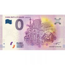 Guyane Française Billet 0 Euro Souvenir - CASA BATLLÓ GAUDI Espagne 2019