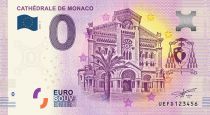 Guyane Française Billet 0 Euro Souvenir - Cathédrale de Monaco - Monaco 2020