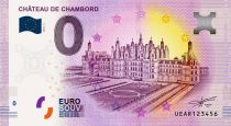 Guyane Française Billet 0 Euro Souvenir - Château de Chambord 2018