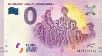 Guyane Française Billet 0 Euro Souvenir - Famille Romanov - Russie 2019