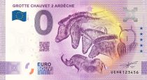 Guyane Française Billet 0 Euro Souvenir - Grotte Chauvet 2 Ardèche - France 2022