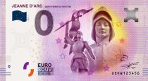 Guyane Française Billet 0 Euro Souvenir - Jeanne d\'Arc 2018