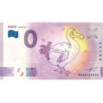 Guyane Française Billet 0 euro Souvenir - Le Dodo - Île Maurice 2021