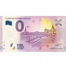 Guyane Française Billet 0 Euro Souvenir - Place de l\'Espagne - Séville - Espagne 2019