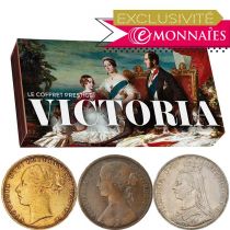 Guyane Française Coffret VICTORIA II - comprenant 3 monnaies - Exclusif Emmonaies