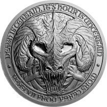 Guyane Française Dragon of Death - 2 ONCES ARGENT BULLION