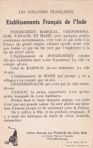 Guyane Française Les Comptoirs des Indes - Carte illustrée des Colonies françaises - Édition Spéciale des Produits du Lion Noir 