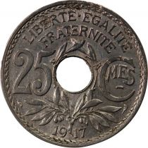 Guyane Française LINDAUER - 25 CENTIMES 1917 SOULIGNE