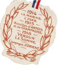 Guyane Française Médaille 1917 - Journée de l\'Armée d\'Afrique et des Troupes Coloniales