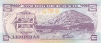 Honduras 2 Lempiras - Marco Aurelio Soto - Isle of Tiger - 2019 - Serial AR