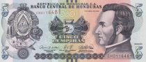 Honduras 5 Lempiras - Morazan - Battle of Trinidad  - 07-04-2022 - Serial CH