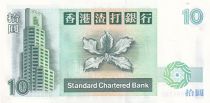 Hong Kong 10 Dollars Standard Chartered Bank - Carp - 1993