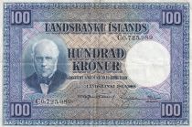 Iceland 100 Kronur,  J. Sigurdsson - Herd of sheep - 19(55-57) - C0.0725.989