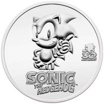 Ile Niue Sonic - 2 Dollars Argent Niue 2021