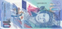 Iles des Caraïbes 10 Dollars - Elisabeth II - Baie de l\'Amirauté - Polymer - 2019 - Neuf